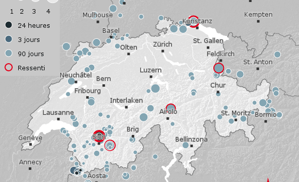 Commune De Crans Montana Seismes Plusieurs Tremblements De Terre Ressentis Dans Le