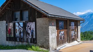 Naissance d’une commune: l'exposition des photos de Bertrand Rey installée à Randogne