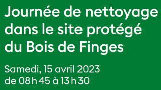 Action annuelle de nettoyage dans le site protégé du Bois de Finges